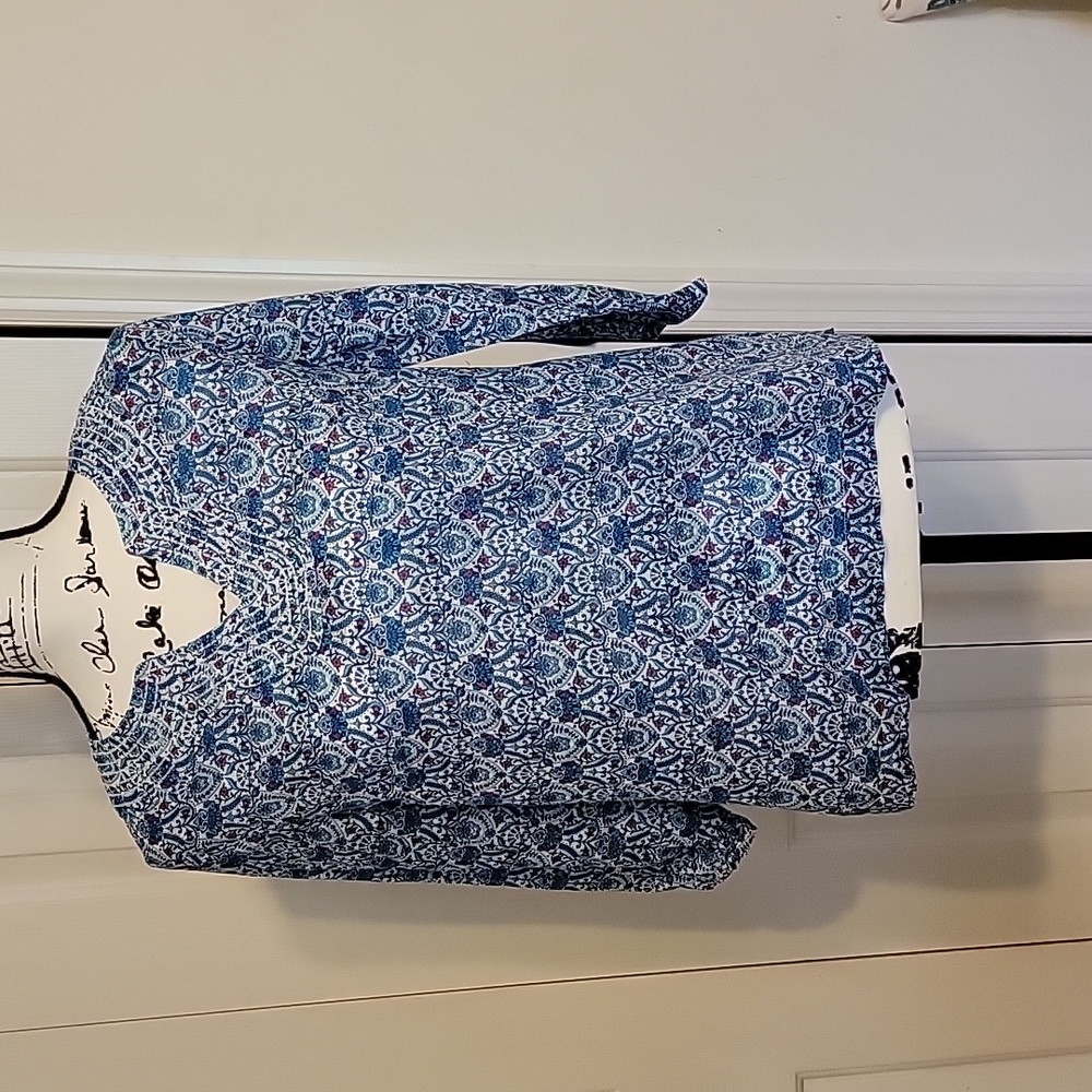 Talbots 3/4 sleeve blouse,  Sz Sm Petite